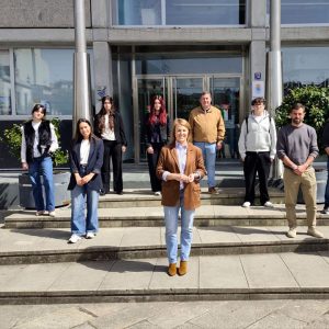 estudantes en prácticas no concello de Salceda