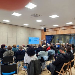 charla en Guizán